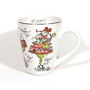 Rosanna Mug ALL I WANT FOR CHRISTMAS IS French Fashion 12 fl oz Coffee Mug Cup